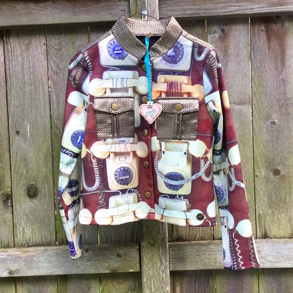 Culito From Spain unique vintage phone jacket - Picture 1 of 5